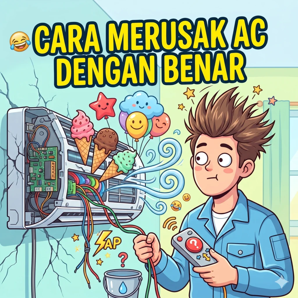 ilustrasi Cara merusak ac
